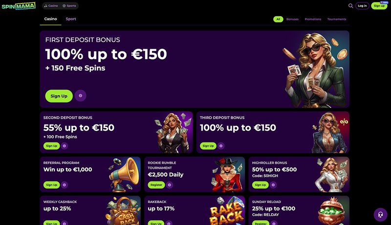 Descoprì il mondo dei giochi con SpinMama: il casino online italiano più, spinmama app
