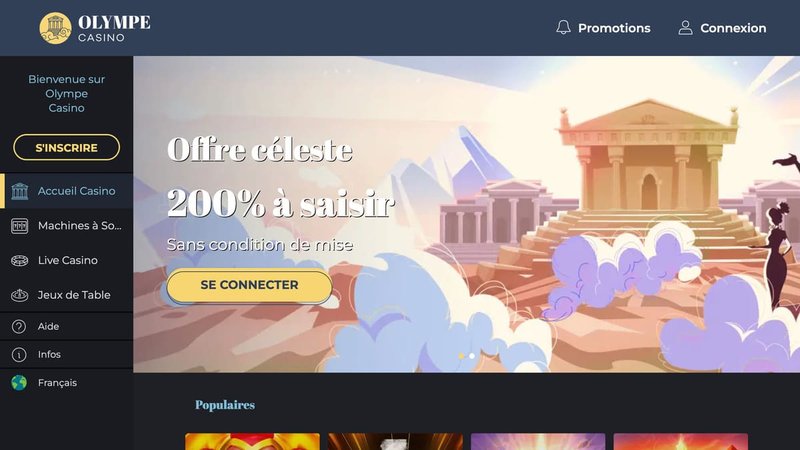 Olympe cresus casino - Découvrez les Offres de Bonus chez Olympe Casino, un Leader en France